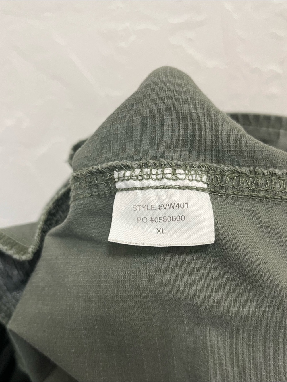 Vuori Women's Ripstop Pant VW401 Army Green Hiking Joggers Size XL - Picture 6 of 7